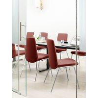 Stressless Polsterstuhl "Laurel" () Microfaser DINAMICA Low Back, Größe M, mit Beinen aus Stahl in Chrom glänzend von Stressless