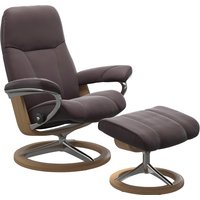 Stressless Relaxsessel "Consul" mit Signature Base, Größe S, Gestell Eiche von Stressless