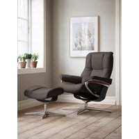Stressless Relaxsessel "Mayfair", mit Cross Base, Größe S, M & L, Holzakzent Schwarz von Stressless