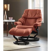 Stressless Relaxsessel-Set "Reno", mit Hocker, mit Classic Base, Größe S, M & L, Gestell Schwarz von Stressless