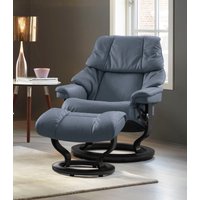 Stressless Relaxsessel-Set "Reno", mit Hocker, mit Classic Base, Größe S, M & L, Gestell Schwarz von Stressless