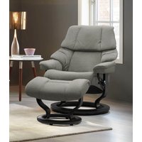 Stressless Relaxsessel-Set "Reno", mit Hocker, mit Classic Base, Größe S, M & L, Gestell Schwarz von Stressless