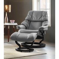 Stressless Relaxsessel-Set "Reno", mit Hocker, mit Classic Base, Größe S, M & L, Gestell Schwarz von Stressless