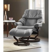 Stressless Relaxsessel-Set "Reno", mit Hocker, mit Classic Base, Größe S, M & L, Gestell Wenge von Stressless