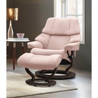 Stressless Relaxsessel-Set "Reno", mit Hocker, mit Classic Base, Größe S, M & L, Gestell Wenge von Stressless