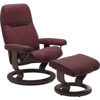 Stressless Relaxsessel "Consul", (Set, Relaxsessel mit Hocker), mit Hocker, mit Classic Base, Größe L, Gestell Wenge von Stressless
