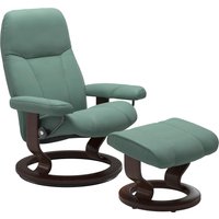 Stressless Relaxsessel "Consul", (Set, Relaxsessel mit Hocker), mit Hocker, mit Classic Base, Größe M, Gestell Braun Stressless Relaxsessel "Consul", (Set, Relaxsessel mit Hocker), mit Hocker, mit Classic Base, Größe M, Gestell Braun von Stressless