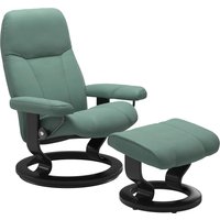 Stressless Relaxsessel "Consul", (Set, Relaxsessel mit Hocker), mit Hocker, mit Classic Base, Größe M, Gestell Schwarz Stressless Relaxsessel "Consul", (Set, Relaxsessel mit Hocker), mit Hocker, mit Classic Base, Größe M, Gestell Schwarz von Stressless