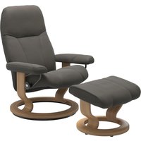 Stressless Relaxsessel "Consul" Set, Relaxsessel mit Hocker, mit Hocker, mit Classic Base, Größe S, Gestell Eiche Stressless Relaxsessel "Consul" Set, Relaxsessel mit Hocker, mit Hocker, mit Classic Base, Größe S, Gestell Eiche von Stressless
