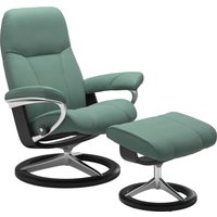 Stressless Relaxsessel "Consul", (Set, Relaxsessel mit Hocker), mit Hocker, mit Signature Base, Größe S, Gestell Schwarz Stressless Relaxsessel "Consul", (Set, Relaxsessel mit Hocker), mit Hocker, mit Signature Base, Größe S, Gestell Schwarz von Stressless