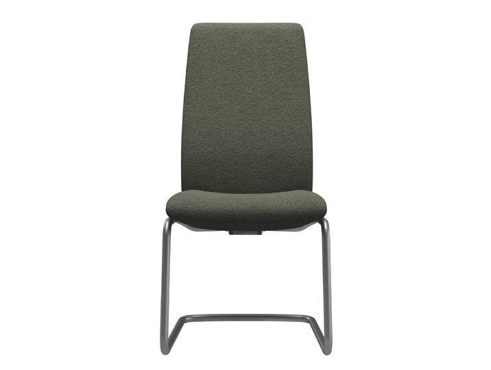 Stressless Stuhl Laurel (L) Stoff grün Gestell Chrom matt D400 Hi von Stressless