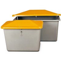 Streugutbehälter CEMO, grau/orange, 1.100 Liter von Jungheinrich PROFISHOP