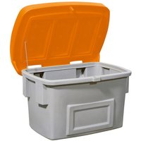 Streugutbehälter SB 200, grau/orange, 200 Liter von Jungheinrich PROFISHOP