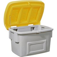 Streugutbehälter SB 400, grau/gelb, 400 Liter von Denios