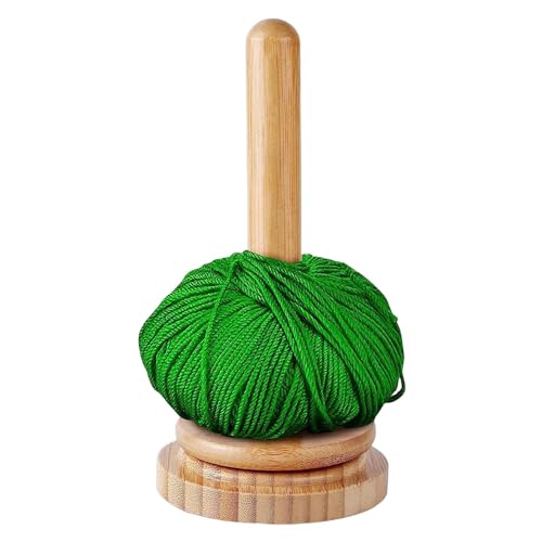 3 Garnhalter Spinner Einzelgarnspindelhalter Holz Manueller Garnspender Wickler - Multifunktionale rotierende Garnknäuel Lagerung, tragbares Strickzubehör 3 Garnhalter Spinner Einzelgarnspindelhalter Holz Manueller Garnspender Wickler - Multifunktionale rotierende Garnknäuel Lagerung, tragbares Strickzubehör von Streysisl