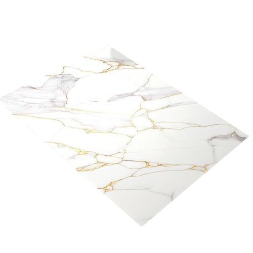 Abwischbares Tischset – hitzebeständiges Marmor-Muster, abwischbares Tischset, eleganter Tischläufer, kratzfeste Küchentischdekoration für Küche, Matte, Tisch im Innenbereich Abwischbares Tischset – hitzebeständiges Marmor-Muster, abwischbares Tischset, eleganter Tischläufer, kratzfeste Küchentischdekoration für Küche, Matte, Tisch im Innenbereich von Streysisl