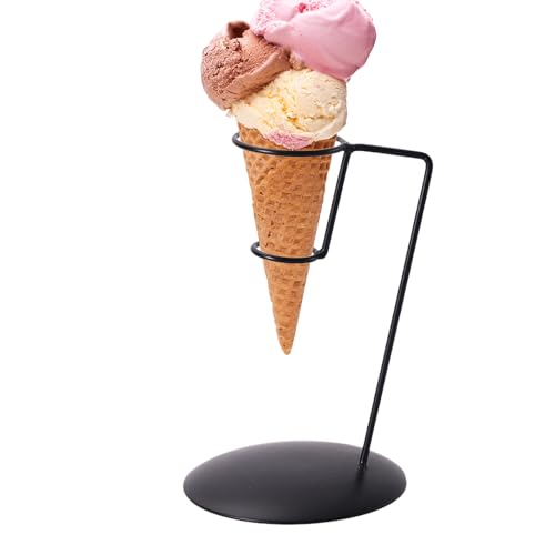 Eisen-Zuckerkegelständer, Waffelkegelhalter, Sushi-Handrollständer, Eistütenhalter, stabile Basis, Eiscreme-Präsentationsständer für Party, für , Cr-Eam- , Süßigkeiten, Popcorn Eisen-Zuckerkegelständer, Waffelkegelhalter, Sushi-Handrollständer, Eistütenhalter, stabile Basis, Eiscreme-Präsentationsständer für Party, für , Cr-Eam- , Süßigkeiten, Popcorn von Streysisl