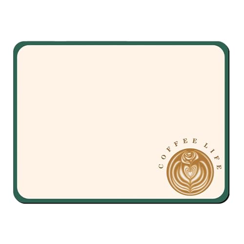 Kaffeemaschine, Silikon-Basis unter der Kaffeemaschine, rutschfest, saugfähig, Kaffee-Bar-Zubehör, Unterseite mit Gummi-Muster, multifunktionale Gummimatte Kaffeemaschine, Silikon-Basis unter der Kaffeemaschine, rutschfest, saugfähig, Kaffee-Bar-Zubehör, Unterseite mit Gummi-Muster, multifunktionale Gummimatte von Streysisl