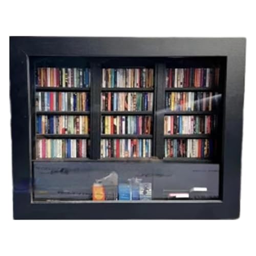 Miniatur-Bücherregal aus Holz, buntes Bücherregal, schütteln Sie Ihre Ängste weg, Miniatur-Bücherregal zum Stressabbau, Holzbibliothek Miniatur-Bücherregal aus Holz, buntes Bücherregal, schütteln Sie Ihre Ängste weg, Miniatur-Bücherregal zum Stressabbau, Holzbibliothek von Streysisl