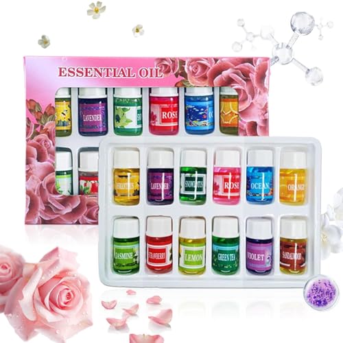 Streysisl Aromatherapie-Öl | Aromatherapie-Diffusor-Öldüfte für Zuhause | wasserlöslicher, langanhaltender Luftbefeuchter Düfte, 3 ml, beruhigender Lufterfrischer für Kerzenherstellung, Seife, Schlaf Streysisl Aromatherapie-Öl | Aromatherapie-Diffusor-Öldüfte für Zuhause | wasserlöslicher, langanhaltender Luftbefeuchter Düfte, 3 ml, beruhigender Lufterfrischer für Kerzenherstellung, Seife, Schlaf von Streysisl