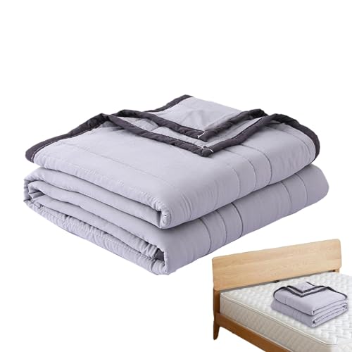 Streysisl Atmungsaktive Sommerdecke, atmungsaktive, dünne Kühldecke für Hitzewallungen, wendbare Sommerdecke, leichte Decke für Schlaf, Nickerchen, Reisen, Auto, Sofa, Bett Streysisl Atmungsaktive Sommerdecke, atmungsaktive, dünne Kühldecke für Hitzewallungen, wendbare Sommerdecke, leichte Decke für Schlaf, Nickerchen, Reisen, Auto, Sofa, Bett von Streysisl