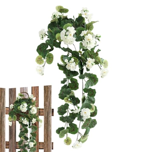 Streysisl Begonia Kunstblumen | Fenster Künstliche Begonie | UV-beständige Kunstblume, Simulation Kunstblumen, lichtbeständige Kunstblumen für den Außenbereich von Streysisl