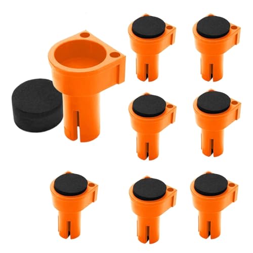 Streysisl Bench Dogs Holzbearbeitung, Anti-Scratch Bench Cookie Dog Hole Clamps - Anti-Rutsch-Bank Hund Klemmen, Bench zum Schneiden, Malen, Fräsen Streysisl Bench Dogs Holzbearbeitung, Anti-Scratch Bench Cookie Dog Hole Clamps - Anti-Rutsch-Bank Hund Klemmen, Bench zum Schneiden, Malen, Fräsen von Streysisl