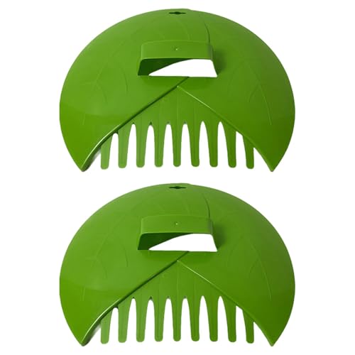 Streysisl Blätterkrallen, Handrechen Schaufeln für Garten, Laubpflücker, oberer Greifer, Blättergreifer, Blätterreinigungszange für Blätter, Gras, Rasenschnitt Streysisl Blätterkrallen, Handrechen Schaufeln für Garten, Laubpflücker, oberer Greifer, Blättergreifer, Blätterreinigungszange für Blätter, Gras, Rasenschnitt von Streysisl