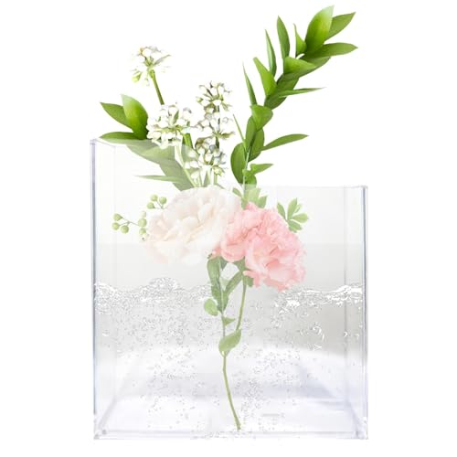 Streysisl Buchvase | Transparente Blumenvasen, einzigartige klare Blumenvase – künstlerischer Geschmack, dekorative Buchvasen, klare Buchvase für Restaurants, Hotels, Cafés Streysisl Buchvase | Transparente Blumenvasen, einzigartige klare Blumenvase – künstlerischer Geschmack, dekorative Buchvasen, klare Buchvase für Restaurants, Hotels, Cafés von Streysisl