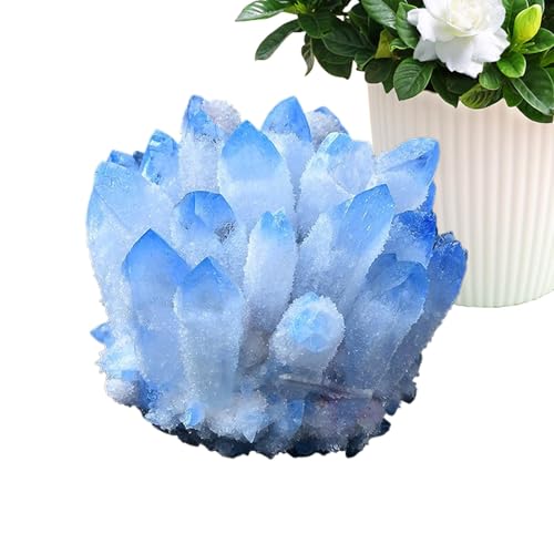 Streysisl Crystal Cluster Ornamente - Kristalle Cluster Ornamente für Männer - Mineralprobe Natursteine für Meditation, Yoga, Schlafzimmer, Wohnzimmer Streysisl Crystal Cluster Ornamente - Kristalle Cluster Ornamente für Männer - Mineralprobe Natursteine für Meditation, Yoga, Schlafzimmer, Wohnzimmer von Streysisl