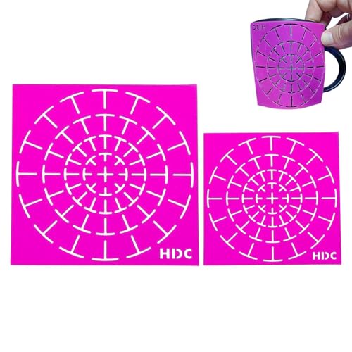 Streysisl Dot Painting Schablone Vorlage Set, Dot Painting Schablonen Vorlagen, Dotting Malerei Werkzeuge mit glatten Kanten für Wand, Stoff, Möbel, Metall, Leinwand, Stein, Holz Streysisl Dot Painting Schablone Vorlage Set, Dot Painting Schablonen Vorlagen, Dotting Malerei Werkzeuge mit glatten Kanten für Wand, Stoff, Möbel, Metall, Leinwand, Stein, Holz von Streysisl