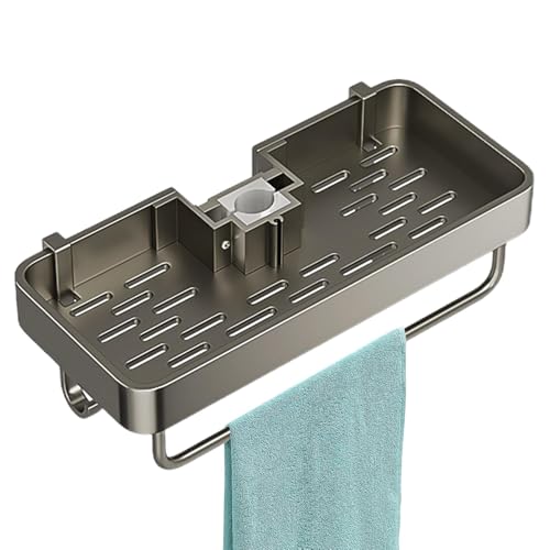 Streysisl Duschregal | Duschregal ohne Bohren, rostfreier Dusch-Organizer für Shampoo, Badezimmer, groß, ohne Bohren, Duschregal Streysisl Duschregal | Duschregal ohne Bohren, rostfreier Dusch-Organizer für Shampoo, Badezimmer, groß, ohne Bohren, Duschregal von Streysisl