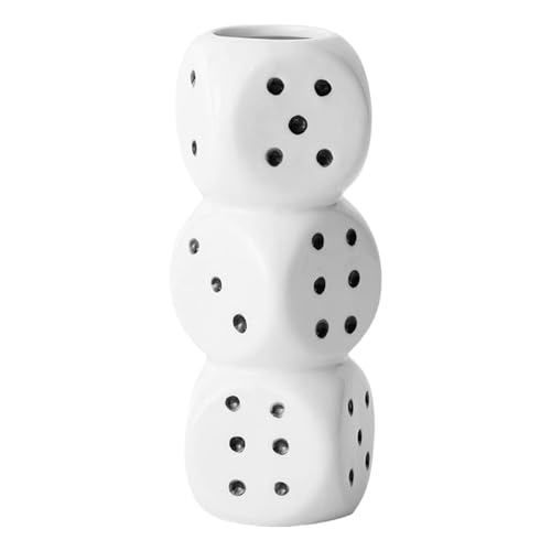 Streysisl Einzigartige Blumenvase, Keramik-Blumenvase, dekorative Vase für Blumen, Trockenblumen, Kamin, Raumdekoration, Schlafzimmer von Streysisl