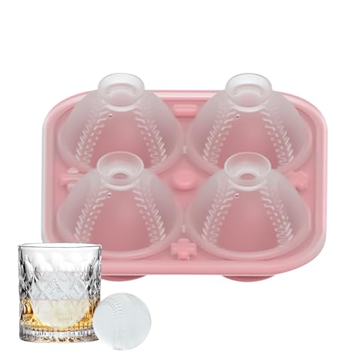 Streysisl Eisform, große Kugel, runde Eisform – Neuheit Kugelform, groß, leicht zu lösen, Handwerk zum Kühlen von Bourbon Brandy von Streysisl