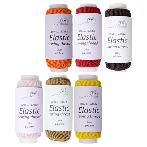 Streysisl Elastische Perlenschnur, Bastelgarn, stilvolle elastische Schnur, bequeme Perlenschnur, elastische Schnur für Schmuckherstellung, Handwerk Streysisl Elastische Perlenschnur, Bastelgarn, stilvolle elastische Schnur, bequeme Perlenschnur, elastische Schnur für Schmuckherstellung, Handwerk von Streysisl