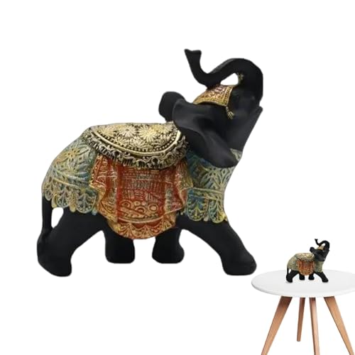 Streysisl Elefanten-Skulptur, Desktop-Elefantenstatuen, europäischer Stil, Elefantenstatue, Glückstiere, Schreibtisch-Ornamente für Thanksgiving, Weihnachten Streysisl Elefanten-Skulptur, Desktop-Elefantenstatuen, europäischer Stil, Elefantenstatue, Glückstiere, Schreibtisch-Ornamente für Thanksgiving, Weihnachten von Streysisl
