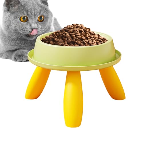 Streysisl Erhöhter Futternapf für Katzen, erhöhter Futternapf, erhöhter Futternapf, Anti-Erbrochenes für den täglichen Gebrauch, Fütterung, Wohnung, drinnen und draußen, für mehrere Haustiere, Reisen von Streysisl