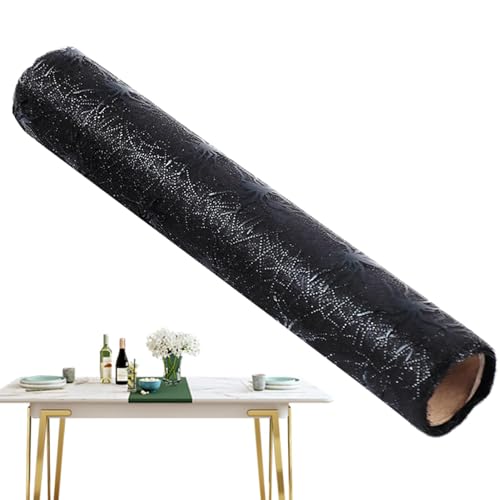 Streysisl Esstischläufer, -Spinnennetze, Halloween-Küchentischdecke, Requisiten, Tafelaufsatz, Dekoration, Spinnennetz-Tischdecke für Partys und Versammlungen Streysisl Esstischläufer, -Spinnennetze, Halloween-Küchentischdecke, Requisiten, Tafelaufsatz, Dekoration, Spinnennetz-Tischdecke für Partys und Versammlungen von Streysisl