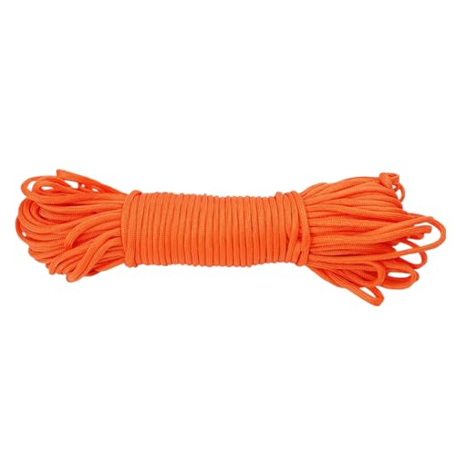 Streysisl Fallschirmleine, Outdoor-Ausrüstung, Zeltschnur, 31 m, tragbar, 227 kg, robustes Fallschirmseil für Überleben, Angeln, Wandern, Camping, Klettern Streysisl Fallschirmleine, Outdoor-Ausrüstung, Zeltschnur, 31 m, tragbar, 227 kg, robustes Fallschirmseil für Überleben, Angeln, Wandern, Camping, Klettern von Streysisl