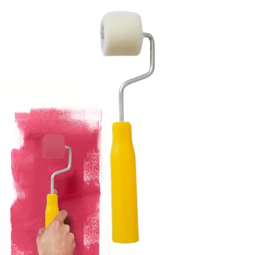 Streysisl Farbroller für den Innenbereich, 18 cm, multifunktionaler Malpinsel mit rutschfestem Griff, hochdichter Schaumstoffschwamm für Kunst, Decke, Möbel, Außenzaun Streysisl Farbroller für den Innenbereich, 18 cm, multifunktionaler Malpinsel mit rutschfestem Griff, hochdichter Schaumstoffschwamm für Kunst, Decke, Möbel, Außenzaun von Streysisl