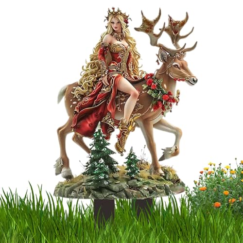 Streysisl Feengartenstecker | Mehrzweck-Blumentopf-Dekorationen, Gartendekorationen, einzigartige Gartenskulpturen, Statuen, Outdoor-Gartendekoration für Jäten, Party, Landschaftsbau Streysisl Feengartenstecker | Mehrzweck-Blumentopf-Dekorationen, Gartendekorationen, einzigartige Gartenskulpturen, Statuen, Outdoor-Gartendekoration für Jäten, Party, Landschaftsbau von Streysisl