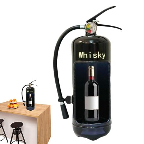 Streysisl Feuerlöscher-Weinspender, vielseitiger tragbarer Flaschenhalter, Eisen, kreativer Weinflaschenschrank, Tisch-Weinregal für Zuhause, Bar, Partys und Veranstaltungen Streysisl Feuerlöscher-Weinspender, vielseitiger tragbarer Flaschenhalter, Eisen, kreativer Weinflaschenschrank, Tisch-Weinregal für Zuhause, Bar, Partys und Veranstaltungen von Streysisl