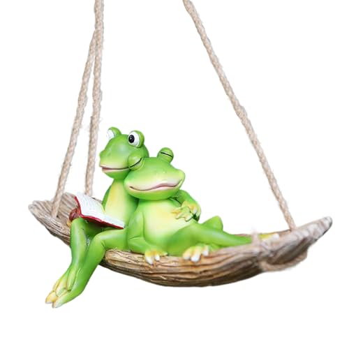 Streysisl Gartenfiguren, schwingender , Hof-Statuen für den Außenbereich, wetterfeste Ornamente, Kunstharz-Szene, Requisite für Rasen, Terrasse, Baum, Hinterhof, Hochzeit, Terrasse, Streysisl Gartenfiguren, schwingender , Hof-Statuen für den Außenbereich, wetterfeste Ornamente, Kunstharz-Szene, Requisite für Rasen, Terrasse, Baum, Hinterhof, Hochzeit, Terrasse, von Streysisl