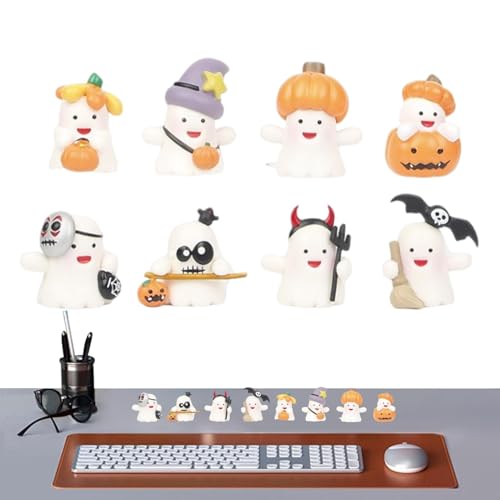 Streysisl Geisterfiguren Klein, Tischfigur Ornament, 8 Stück Tischfigur Ornament, Halloween Statue Spielzeug, Dekofigur Basteln für Bücherregal Tischplatte Streysisl Geisterfiguren Klein, Tischfigur Ornament, 8 Stück Tischfigur Ornament, Halloween Statue Spielzeug, Dekofigur Basteln für Bücherregal Tischplatte von Streysisl