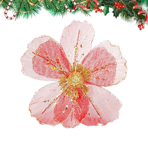 Streysisl Glitzernde künstliche Weihnachtsblume | Gefälschte Weihnachtssterne Floral Picks | Glitzer Weihnachtsstern Künstliche für Weihnachten Neujahr Hochzeit Party Streysisl Glitzernde künstliche Weihnachtsblume | Gefälschte Weihnachtssterne Floral Picks | Glitzer Weihnachtsstern Künstliche für Weihnachten Neujahr Hochzeit Party von Streysisl