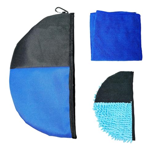 Streysisl Golf-Handtücher für Discgolf, Golf-Handtuch, Reinigungstuch, ultra-saugfähiges Mikrofaser-Handtuch, Reinigungstücher, große Golf-Handtücher, Discgolf-Zubehör Streysisl Golf-Handtücher für Discgolf, Golf-Handtuch, Reinigungstuch, ultra-saugfähiges Mikrofaser-Handtuch, Reinigungstücher, große Golf-Handtücher, Discgolf-Zubehör von Streysisl