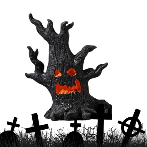 Streysisl Halloween-Baumrinde Gesichter – gruselige Halloween-Baum-Dämonenstatue, gruselige Outdoor-Dekoration, Tisch-Ornament, Innen- und Außenbereich, Halloween-Dekoration für Spukhaus Streysisl Halloween-Baumrinde Gesichter – gruselige Halloween-Baum-Dämonenstatue, gruselige Outdoor-Dekoration, Tisch-Ornament, Innen- und Außenbereich, Halloween-Dekoration für Spukhaus von Streysisl