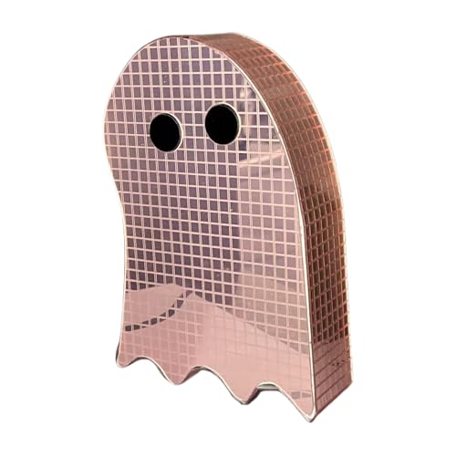 Streysisl Halloween Disco Geist, Halloween Spiegel Disco Geist Tischdekorationen, gruselige Figuren für Weihnachten Süßes oder Saures Theke Party Eingangsregal Schreibtisch Bar Indoor Streysisl Halloween Disco Geist, Halloween Spiegel Disco Geist Tischdekorationen, gruselige Figuren für Weihnachten Süßes oder Saures Theke Party Eingangsregal Schreibtisch Bar Indoor von Streysisl
