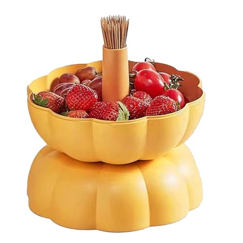 Streysisl Halloween-Süßigkeitenschale – abnehmbarer Halloween-Kürbis-Snackbehälter, Süßigkeitenschale für Obst, Nüsse, Süßigkeiten und Weihnachtssnacks Streysisl Halloween-Süßigkeitenschale – abnehmbarer Halloween-Kürbis-Snackbehälter, Süßigkeitenschale für Obst, Nüsse, Süßigkeiten und Weihnachtssnacks von Streysisl