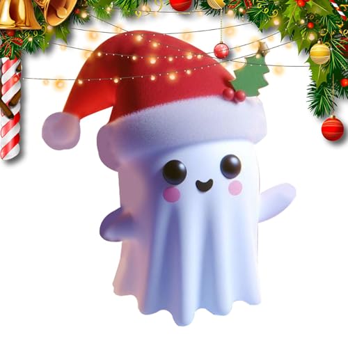 Streysisl Harz Geist | Cartoon 2D Harz Tischfiguren - Halloween Deko Skulptur Niedliche Geist Dekorationen für Wohnzimmer, Auto, Party Streysisl Harz Geist | Cartoon 2D Harz Tischfiguren - Halloween Deko Skulptur Niedliche Geist Dekorationen für Wohnzimmer, Auto, Party von Streysisl